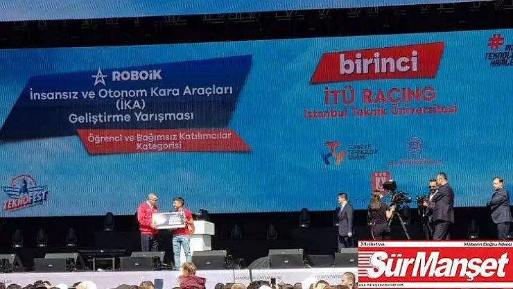 İnsansız ve Otonom Kara Araçları Yarışması ödülleri sahiplerini buldu