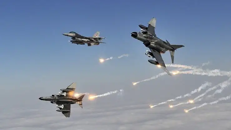 Irak'ın kuzeyine hava harekatı ile 6 PKK'lı etkisiz hale getirildi
