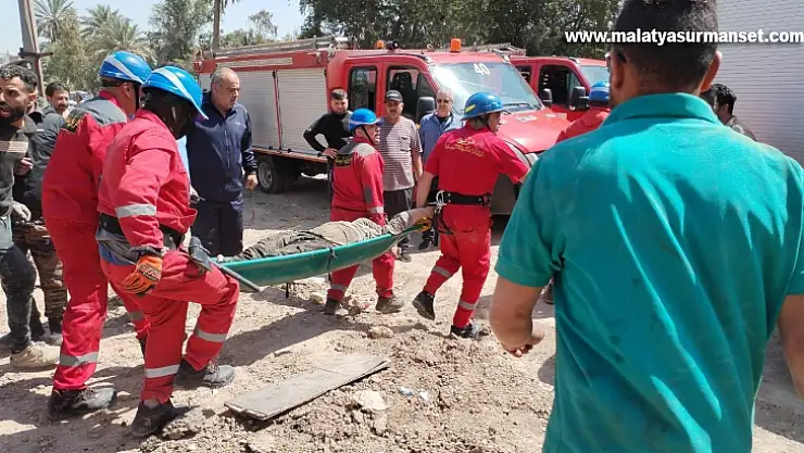Irak'ta inşaat halindeki AVM çöktü: 8 işçi kurtarıldı