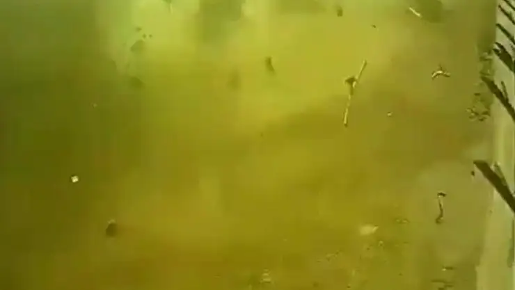 İran'da düşen uçağın patlama anının görüntüleri ortaya çıktı