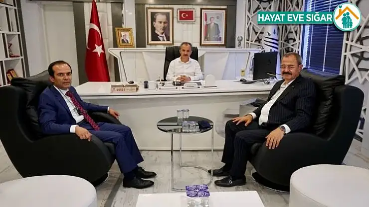 İşadamı Konukoğlu, Başkan Kılınç ile bir araya geldi