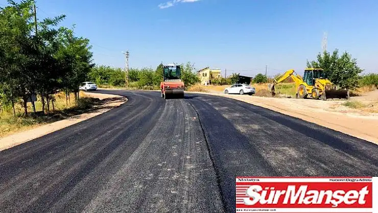 İskele yolu standartlara uygun hale getiriliyor