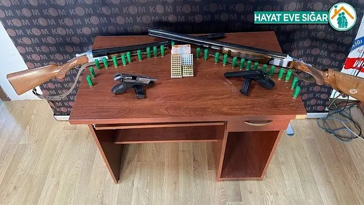İskenderun'da silah kaçakçılığı operasyonu
