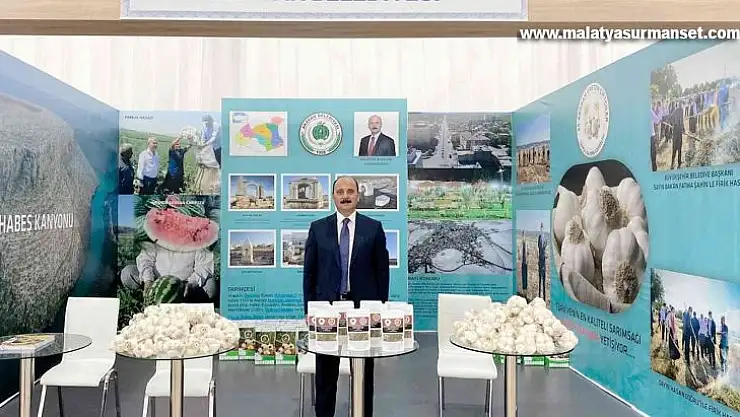 İstanbul'da Araban'da yetişen tarım ürünleri tanıtılıyor