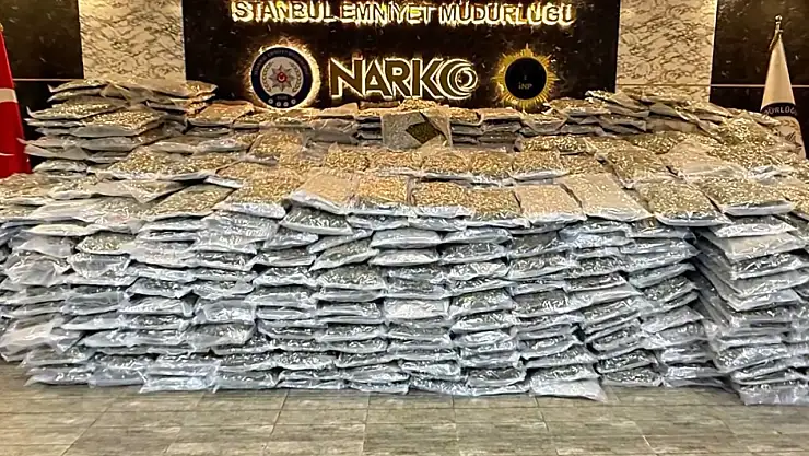İstanbul Polisi'nden Uyuşturucuya Ağır Darbe!