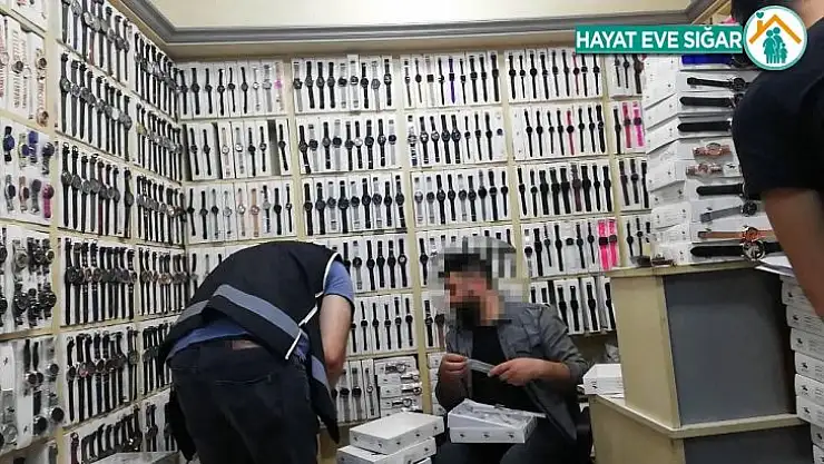 İstanbul'da kaçak saat operasyonu: 6 bin kol saati ele geçirildi