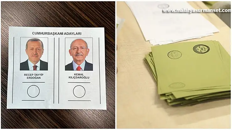 İşte ikinci turda kullanılacak oy pusulasının örneği