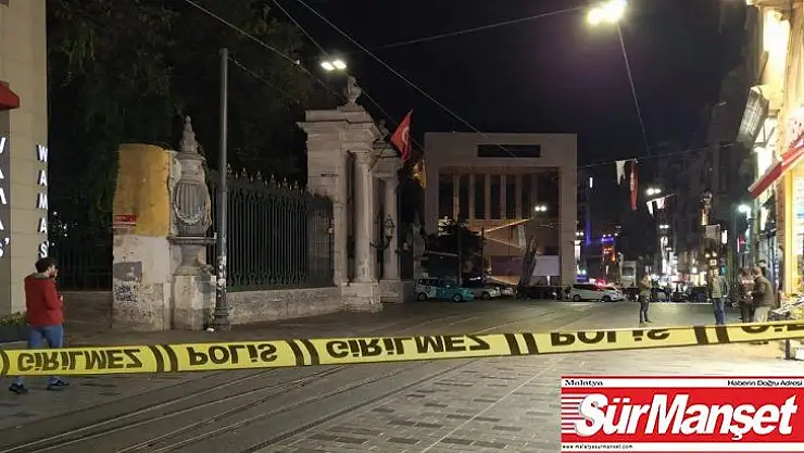 İstiklal Caddesi'nde şüpheli paket alarmı