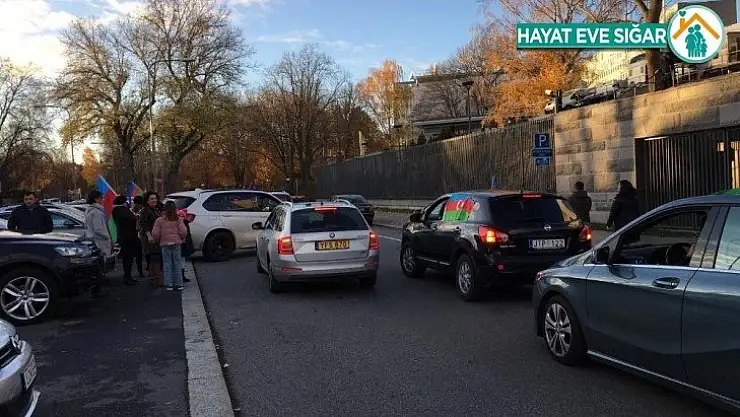 İsveç'te Şuşa'nın Ermeni işgalinden kurtarılması coşkuyla kutlandı