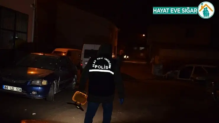 İşyerinin önünde kurşunun hedefi oldu