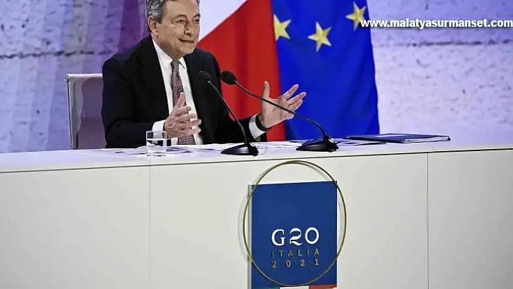 İtalya Başbakanı Draghi: 'G20 liderleri küresel ısınmayı 1,5 derecede sınırlamayı taahhüt etti'