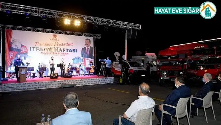 İtfaiyeciler için konser