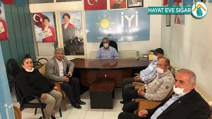 İyi Parti'den Hekimhan İlçe Ziyareti