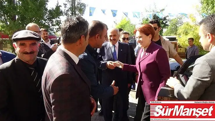 İYİ Parti Genel Başkanı Akşener Muş'ta