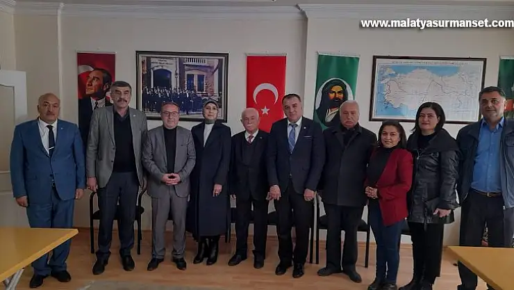 İYİ Patti'den Cem Vakfı Başkanı Eşref Doğan ziyaret