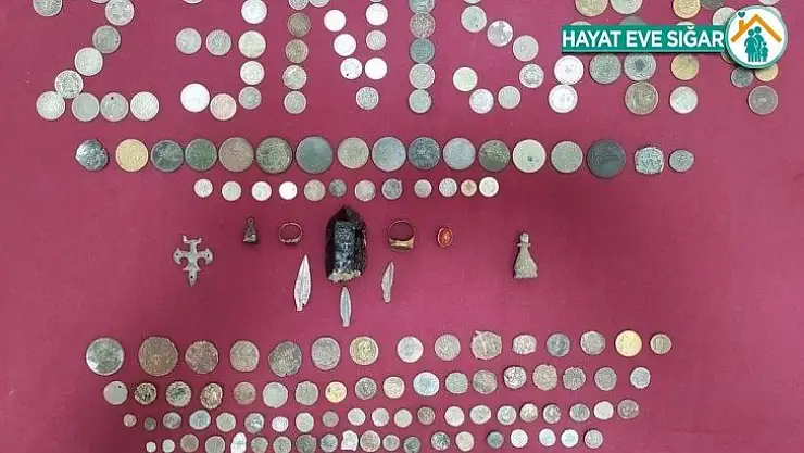 İzmir'de 263 adet tarihi eser ele geçirildi