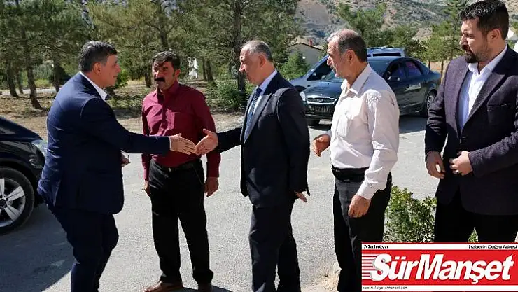 İzmir Karşıyaka'dan Hekimhan'a ziyaret