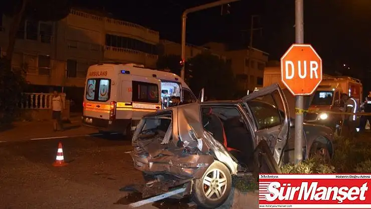 İzmir'de trafik kazası 1 ölü 5 yaralı