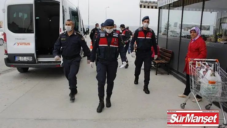 Jandarma birimleri 65 yaş üstü vatandaşların istek ve taleplerini yetiştirmeye çalışıyor
