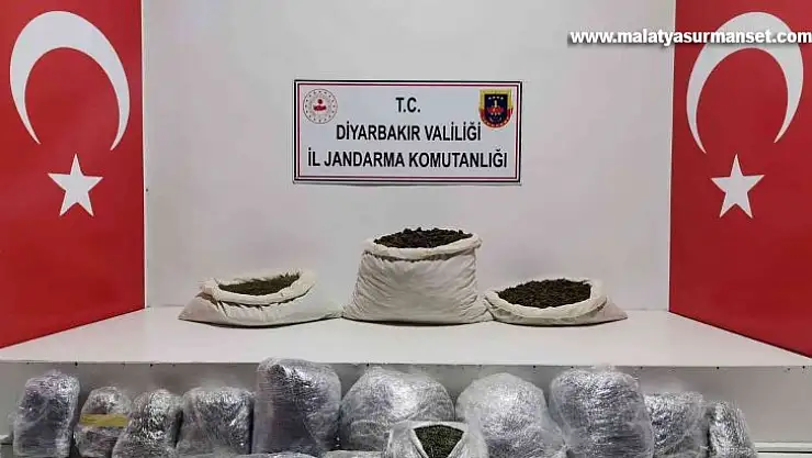 Jandarma'dan Diyarbakır'da uyuşturucu operasyonu