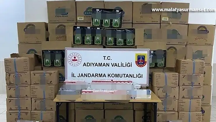 Jandarma ekiplerinden kaçakçılık operasyonu