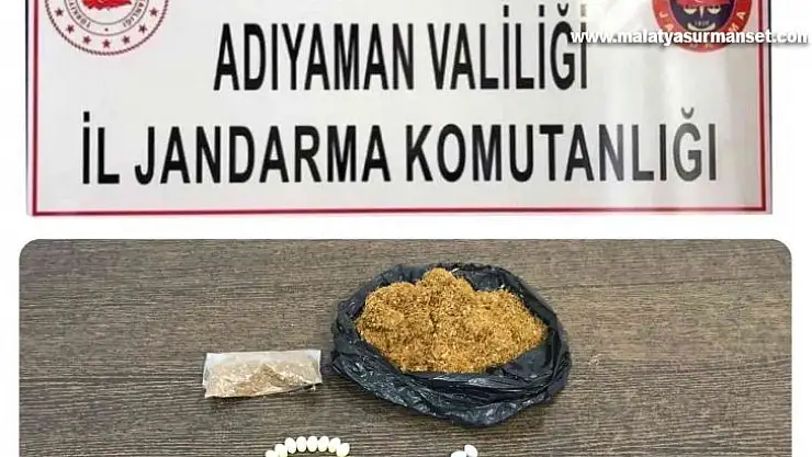Jandarma uyuşturucu madde ele geçirdi