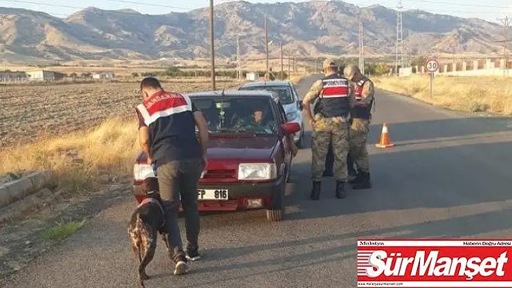 Jandarmadan 'Asayiş ve Huzur' uygulaması, 15 aranan şahıs yakalandı