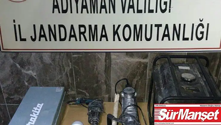 Jandarmadan definecilere operasyon: 7 gözaltı