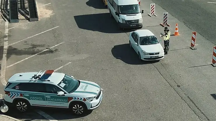 Jandarmadan Dron Destekli Trafik Denetimi