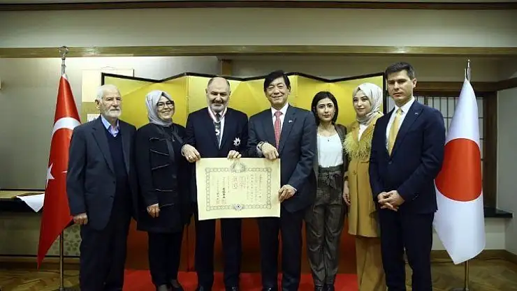 Japonya'dan Milli Savunma Bakan Yardımcısı Kavaklıoğlu'na devlet nişanı
