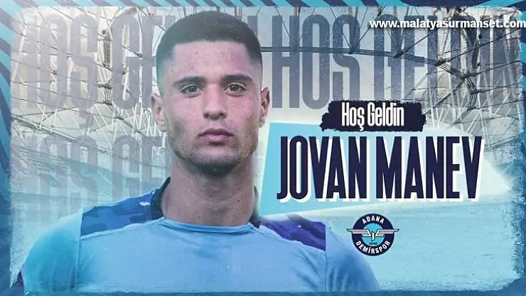Jovan Manev Adana Demirspor'da