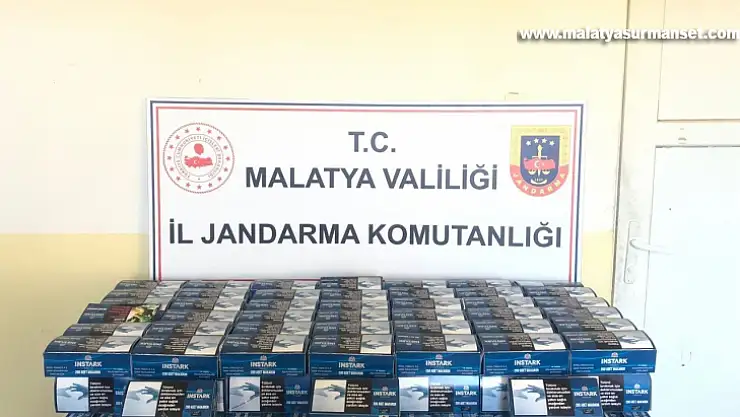 Kaçak sigaralar kontrole takıldı