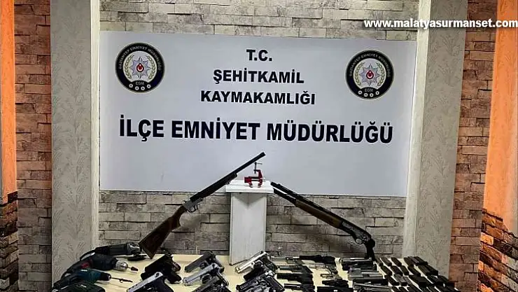 Kaçak silah imalathanesine baskın
