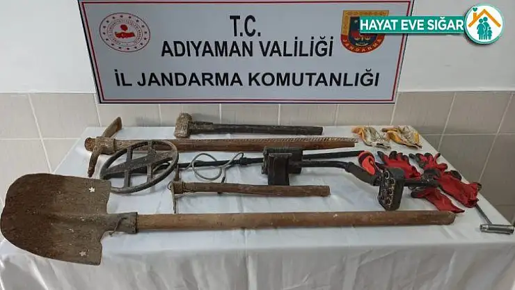 Kaçak yapı yapan kişiler yakalandı