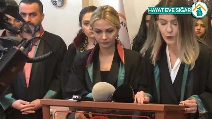 Kadın avukatlardan 8 Mart kutlaması