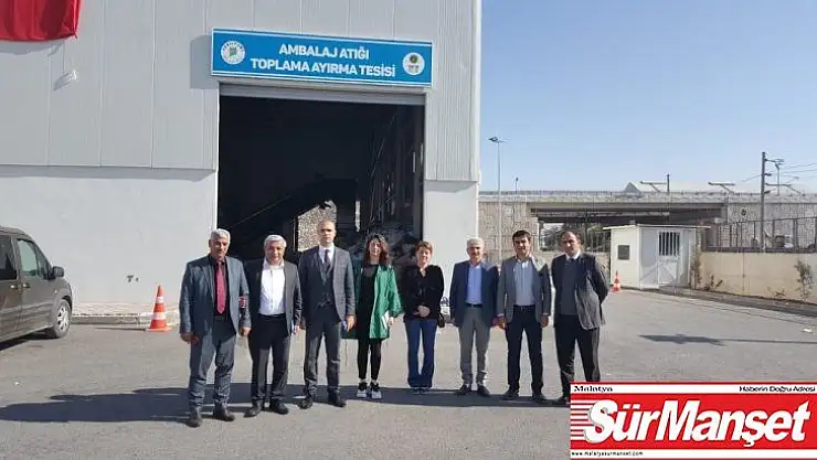 Kahramanmaraş'tan sıfır atık projesini inceleme  ziyareti