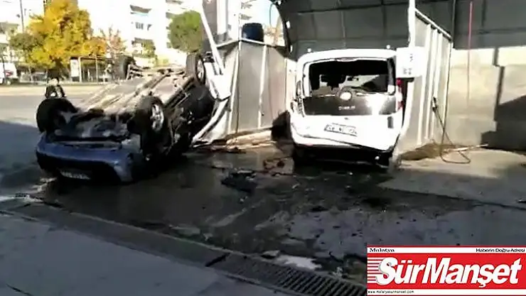 Kahramanmaraş'ta trafik kazası 2'si çocuk 3 yaralı