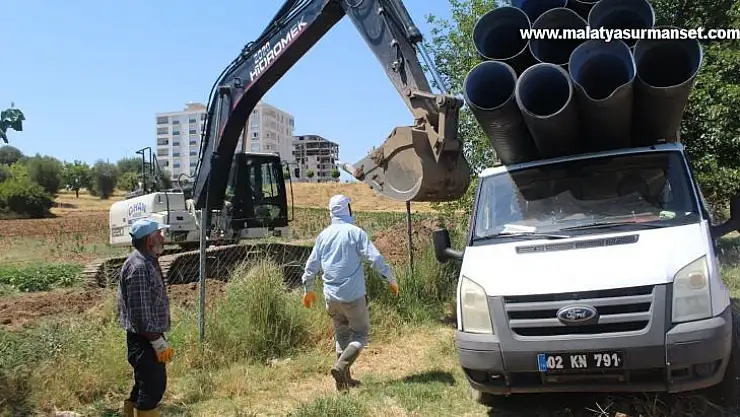 Kahta Belediyesi alt yapı çalışmalarını yoğunlaştırdı