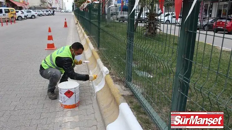 Kahta'da dezenfekte çalışmaları son sürat
