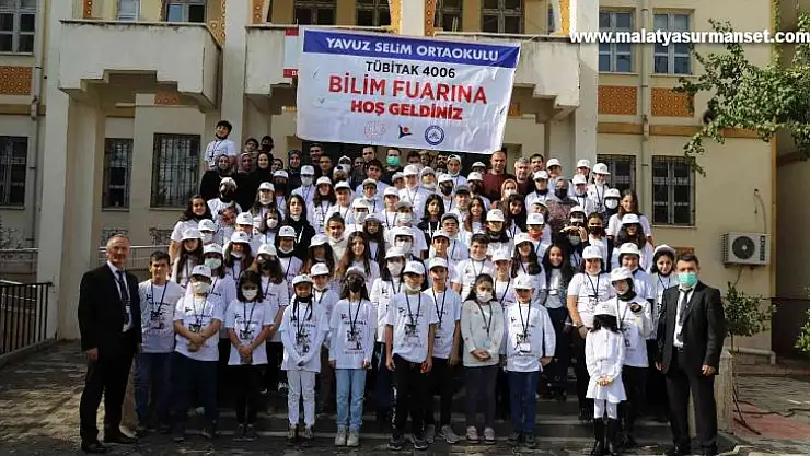 Kahta'da TUBİTAK Bilim Fuarı gerçekleştirildi