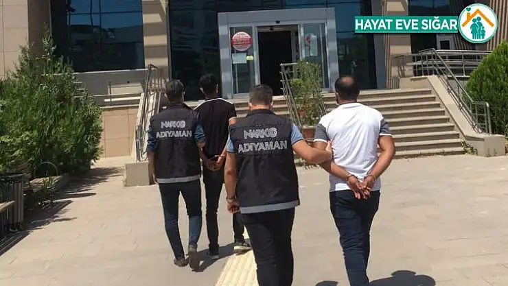 Kahta'da uyuşturucu operasyonu: 2 Tutuklama