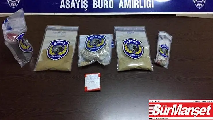 Kahta'da uyuşturucu satan 2 kişi tutuklandı