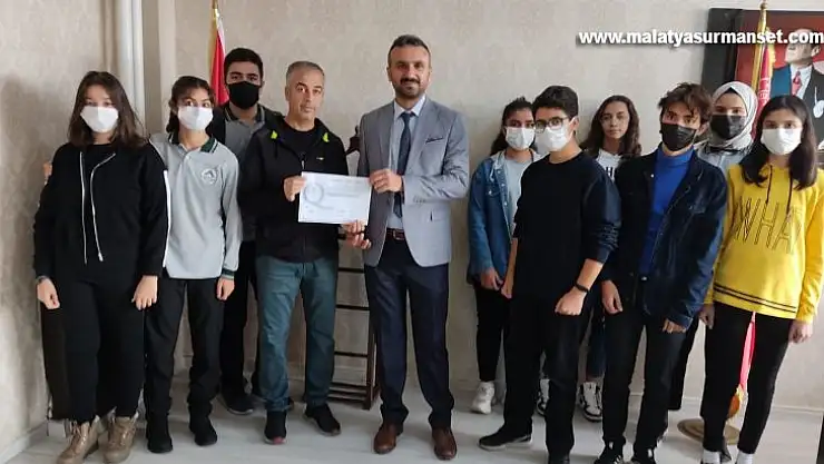 Kahta Fen Lisesi'ne Avrupa Kalite Etiketi