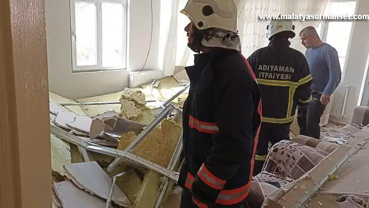 Kahvaltı yapan çift, çöken asma tavanın altında kaldı