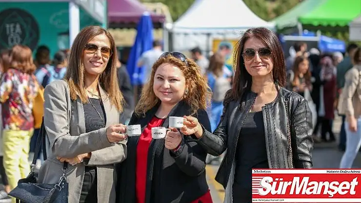 Kahve severler festivalde bir araya geldi