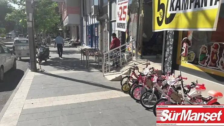 Kaldırım işgalleri konusuna hassasiyetle yaklaşılıyor