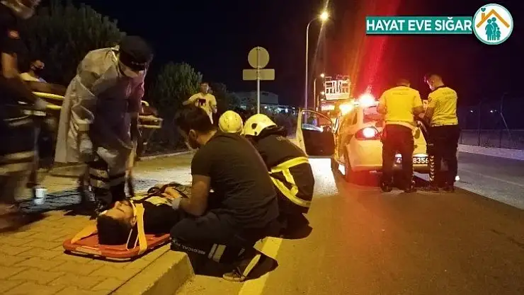 Kaldırıma çıkan motosikletten düşen 1 kişi öldü, 1 kişi yaralandı