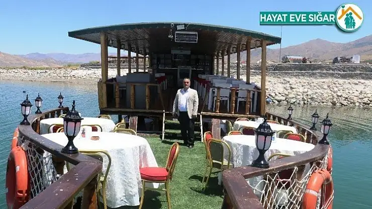 Kale'de  tekne gezisi keyfi