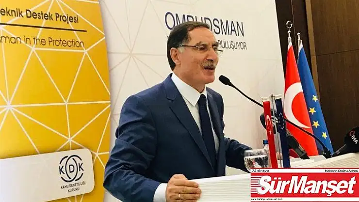 Kamu Başdenetçisi Şeref Malkoç: 'Ülke olarak şu anda iyi gidiyoruz'