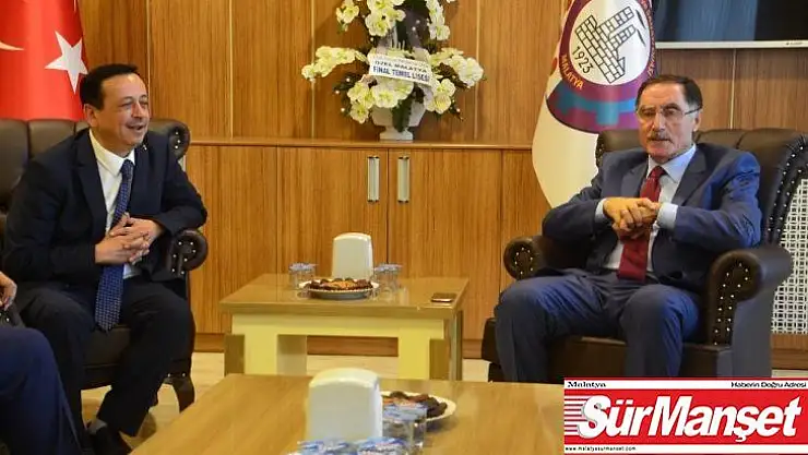 Kamu Başdenetçisi Şeref Malkoç'tan Malatya TSO'ya ziyaret